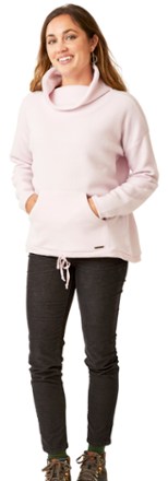 Carve Designs Rowayton Cowl-Neck Sweater - Women's 1