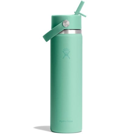 Hydro Flask Wide-Mouth Vacuum Water Bottle with Flex Straw Cap - 24 fl. oz. 0