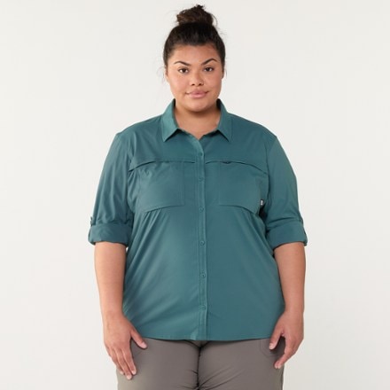 REI Co-op Sahara Long-Sleeve Solid Shirt - Women's 7