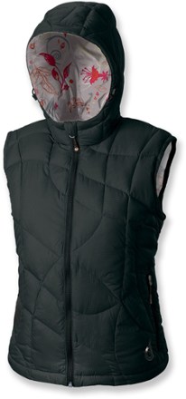 vest with hoodie women's