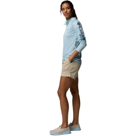 Columbia PFG Tidal Tee Quarter-Zip Shirt - Women's 2