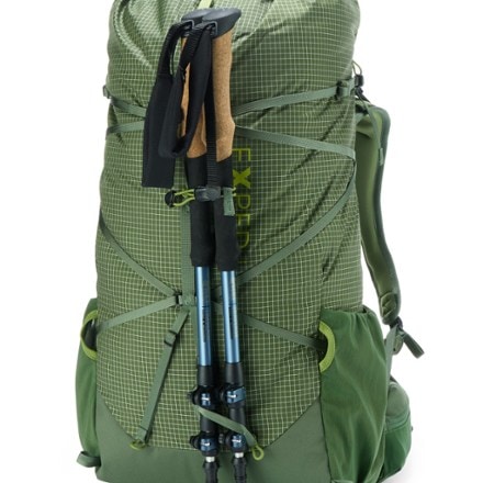 Exped Lightning 45 Pack - Women's Trekking pole attachments