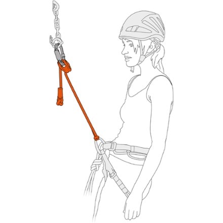Petzl Connect Adjust Lanyard 3