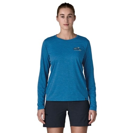 Patagonia Capilene Cool Daily Graphic Long-Sleeve Shirt - Women's 1