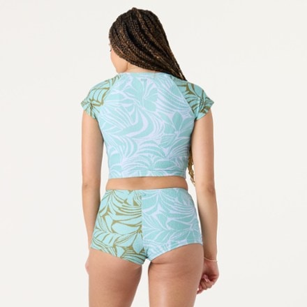 Roxy Sea Bloom Boy Short Bikini Swimsuit Bottoms - Women's Top not included