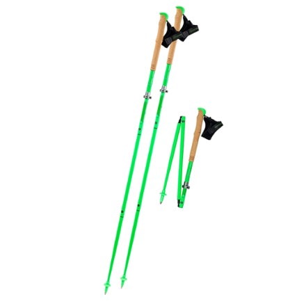 Komperdell Carbon Cloud FXP Vario Team Trekking Poles - Pair 0
