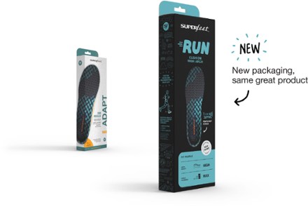 Superfeet Run Cushion High Arch Insoles 7