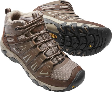 keen men's oakridge mid waterproof hiking boot