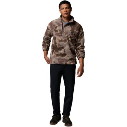 Columbia Helvetia II Printed Half-Snap Fleece Pullover - Men's 2