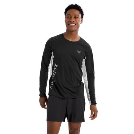 Arc'teryx Norvan DownWord Logo Long-Sleeve Shirt - Men's 1