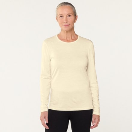 Icebreaker Merino 200 Oasis Long-Sleeve Crewe Thermal Top - Women's 1