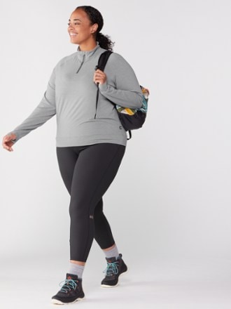 REI Co-op Active Pursuits Long-Sleeve Quarter-Zip Pullover - Women's 6