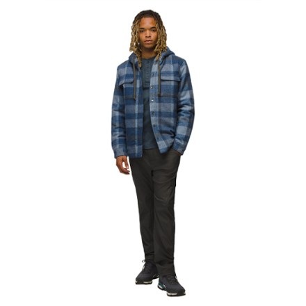 prAna Asgard Hooded Flannel Shirt Jacket - Men's 3