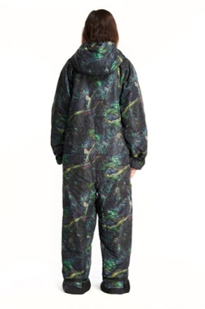 Selk'Bag Lite Recycled Wearable Sleeping Bag - Rainforest Print 1