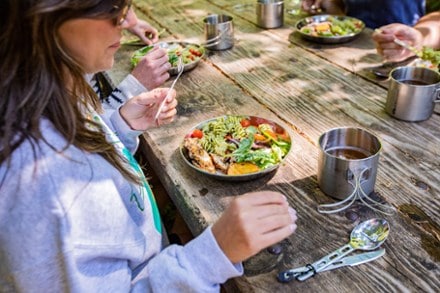 GSI Outdoors Glacier 3-Piece Stainless Cutlery Set 2