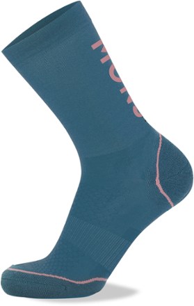 Mons Royale Atlas Crew Bike Socks - Deep Teal 0