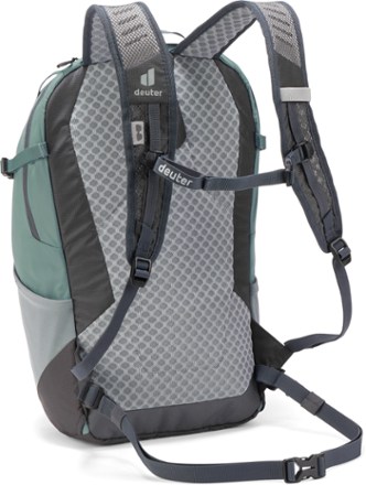 Deuter Speed Lite 21 Pack Back view (Shale/Graphite)
