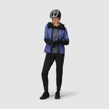Outdoor Research Freewheel MTB Stretch Bike Rain Jacket - Women's 3