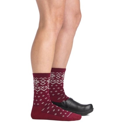 Darn Tough Shetland Crew Lightweight Lifestyle Socks - Women's 2