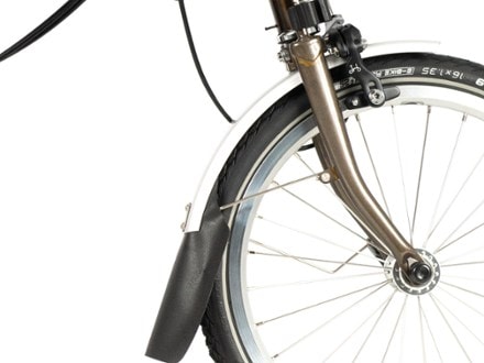 Brompton C Line Explore Folding Bike - Mid - Black Lacquer 8