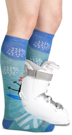 Darn Tough Penguin Peak Over-The-Calf Midweight Ski and Snowboard Socks - Women's 3