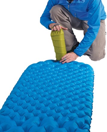 Pump Sack In-Use (Lime Green)