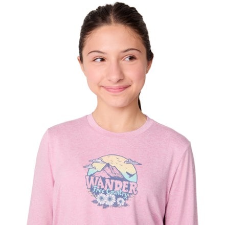Free Country Long-Sleeve Graphic T-Shirt - Kids' 2