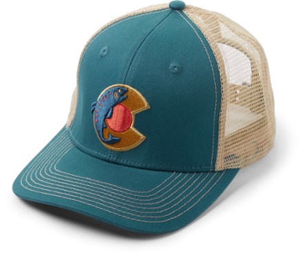YoColorado Colorado Wild Trout Trucker Hat 0