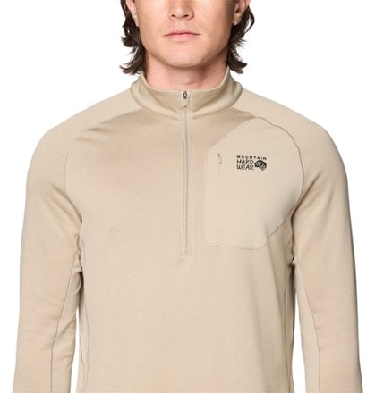 Mountain Hardwear Up First Tech Fleece Quarter-Zip Top - Men's 3