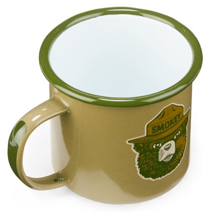 The Landmark Project Smokey Bear Enamelware Mug 2