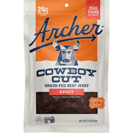 Country Archer Jerky Co. Zero Sugar Grass-Fed Beef Jerky - 2 oz. 0