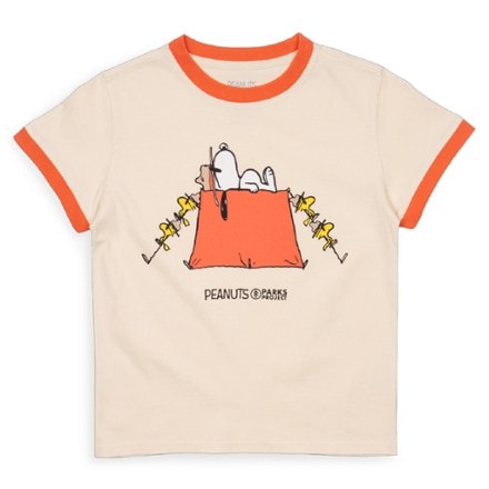 Parks Project Peanuts x Parks Project Try Not To S'more Youth Ringer T-Shirt - Kids' 0