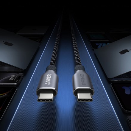 Anker Prime USB-C to USB-C Cable (240W, Upcycled-Braided, 6 ft)
