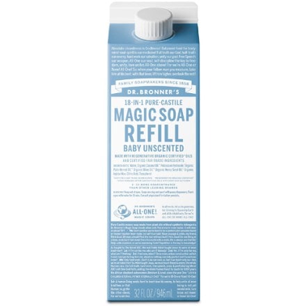 Dr. Bronner's Pure-Castile Soap Refill Carton - 32 fl. oz. 0