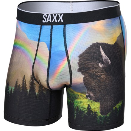 Saxx Volt Breathable Mesh Boxer Briefs - Men's 0