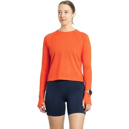 Oiselle Flyout Boxy Long Sleeve - Women's 0