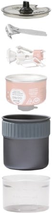 MSR Trail Mini Solo Cookset Stove and fuel canister not included