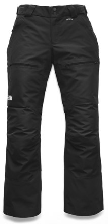 north face black snow pants