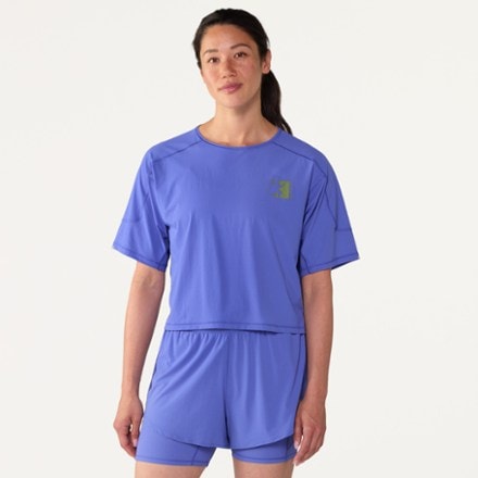 REI Co-op Swiftland Grid Running Top - Women's 1