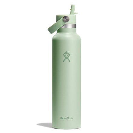 Hydro Flask Standard-Mouth Vacuum Water Bottle with Flex Straw Cap - 24 fl. oz. 0