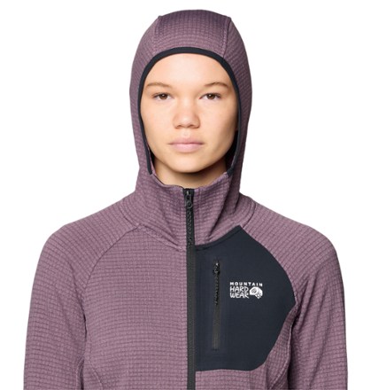 Mountain Hardwear Polartec Power Grid Full-Zip Fleece Hoody