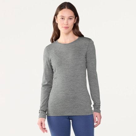 Icebreaker Merino 200 Oasis Long-Sleeve Crewe Thermal Top - Women's 1