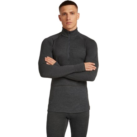 Icebreaker Merino 260 ZoneKnit Long-Sleeve Half-Zip Base Layer Top - Men's 1