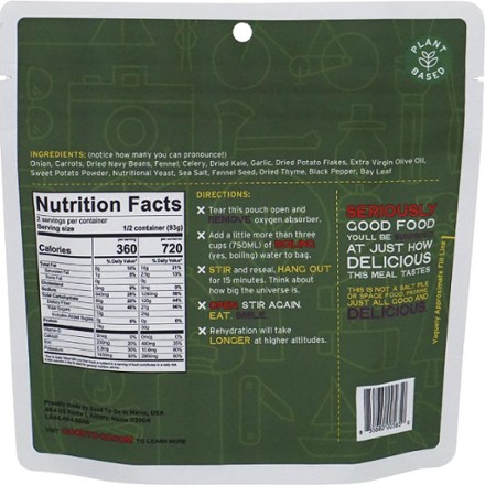 GOOD TO-GO Kale & White Bean Stew - 2 Servings 1