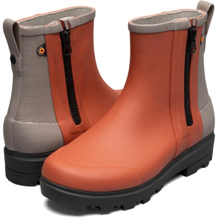 Bogs Holly Zip Rain Boots - Women's 6