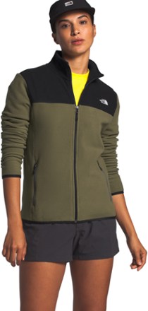 north face fleece womens full zip