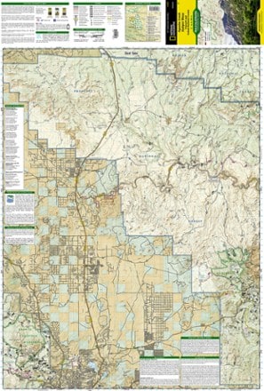 National Geographic Apache Creek / Juniper Mesa Topographic Map 1