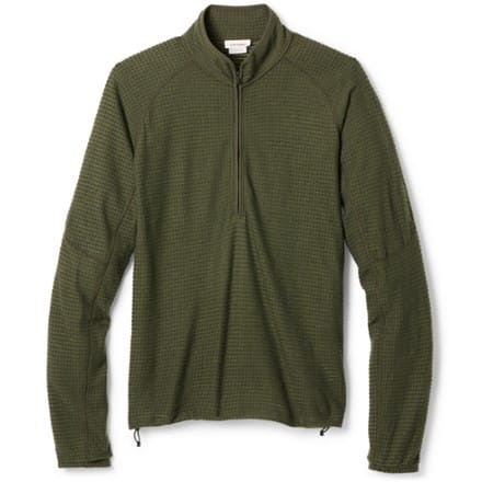 Icebreaker Merino 400 RealFleece Grid Peaksland Long-Sleeve Half-Zip - Men's 0