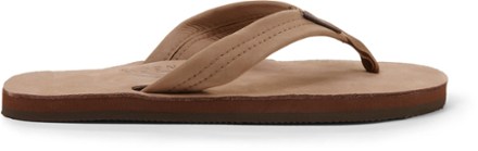 next leather flip flops