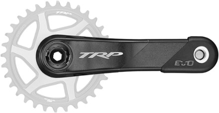 TRP CK-9050 EVO 12 Carbon Crankset Black 165 Mm